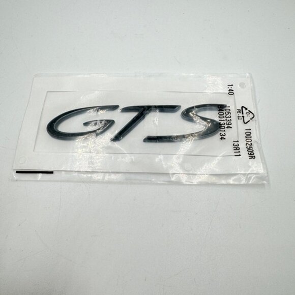 Porsche Design Other - NWT Porsche Design GTS Emblem in Black